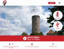 Tablet Screenshot of hip-bielefeld.org